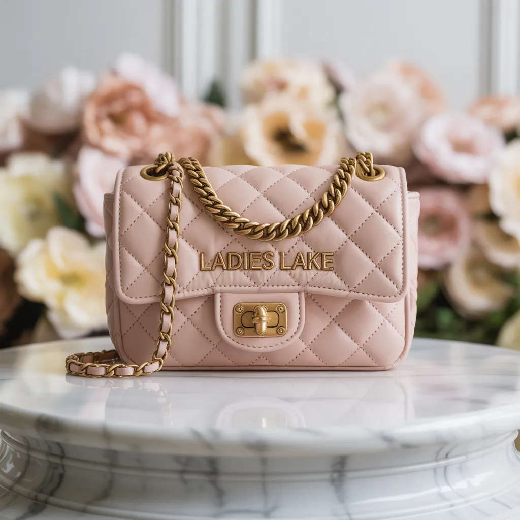 Blush Quilted Handbag